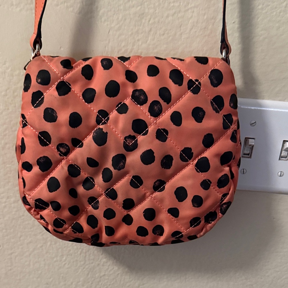 Marc Jacobs Orange and Black Polka Dot Crossbody Bag - Picture 8 of 8